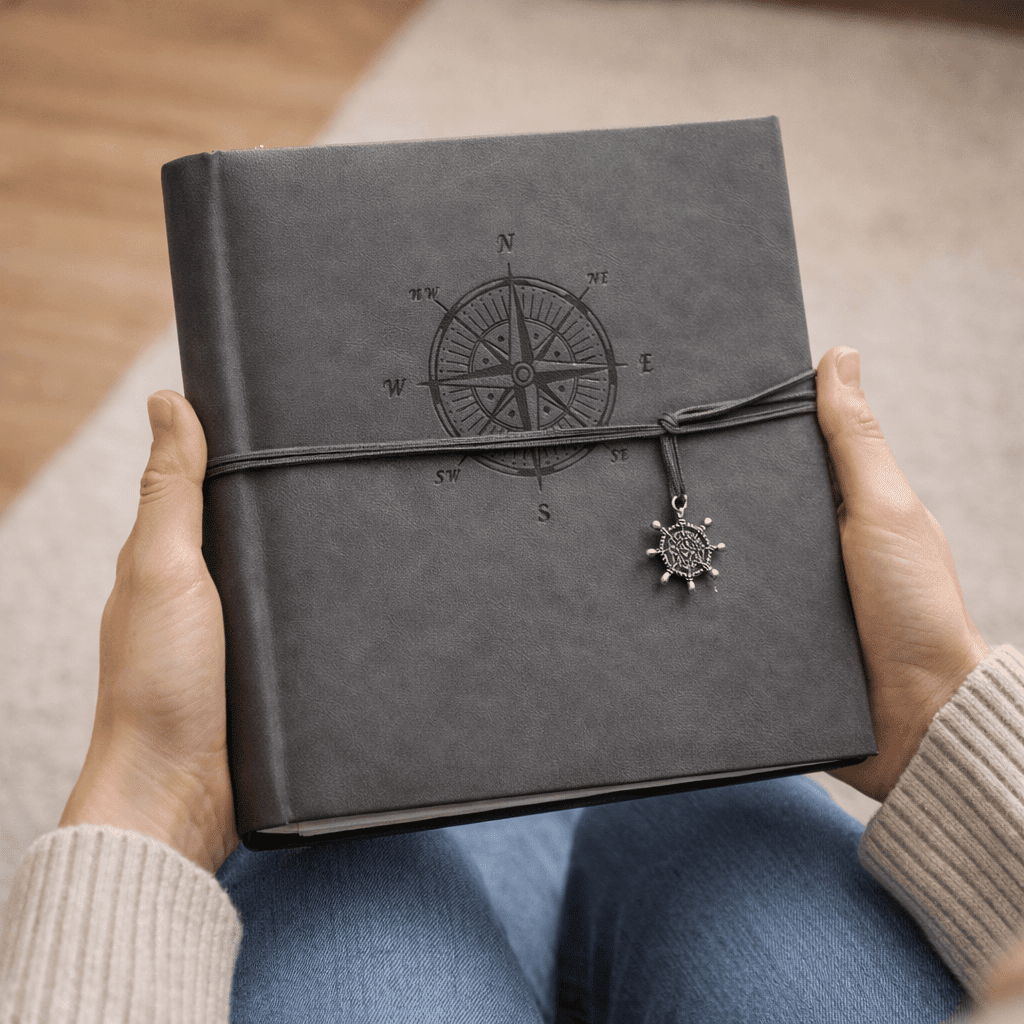 Fotoalbum ROPE COMPASS GREY - 10x15 200ks – Obrázok 3