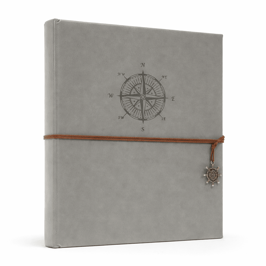 Fotoalbum ROPE COMPASS GREY - 10x15 300ks