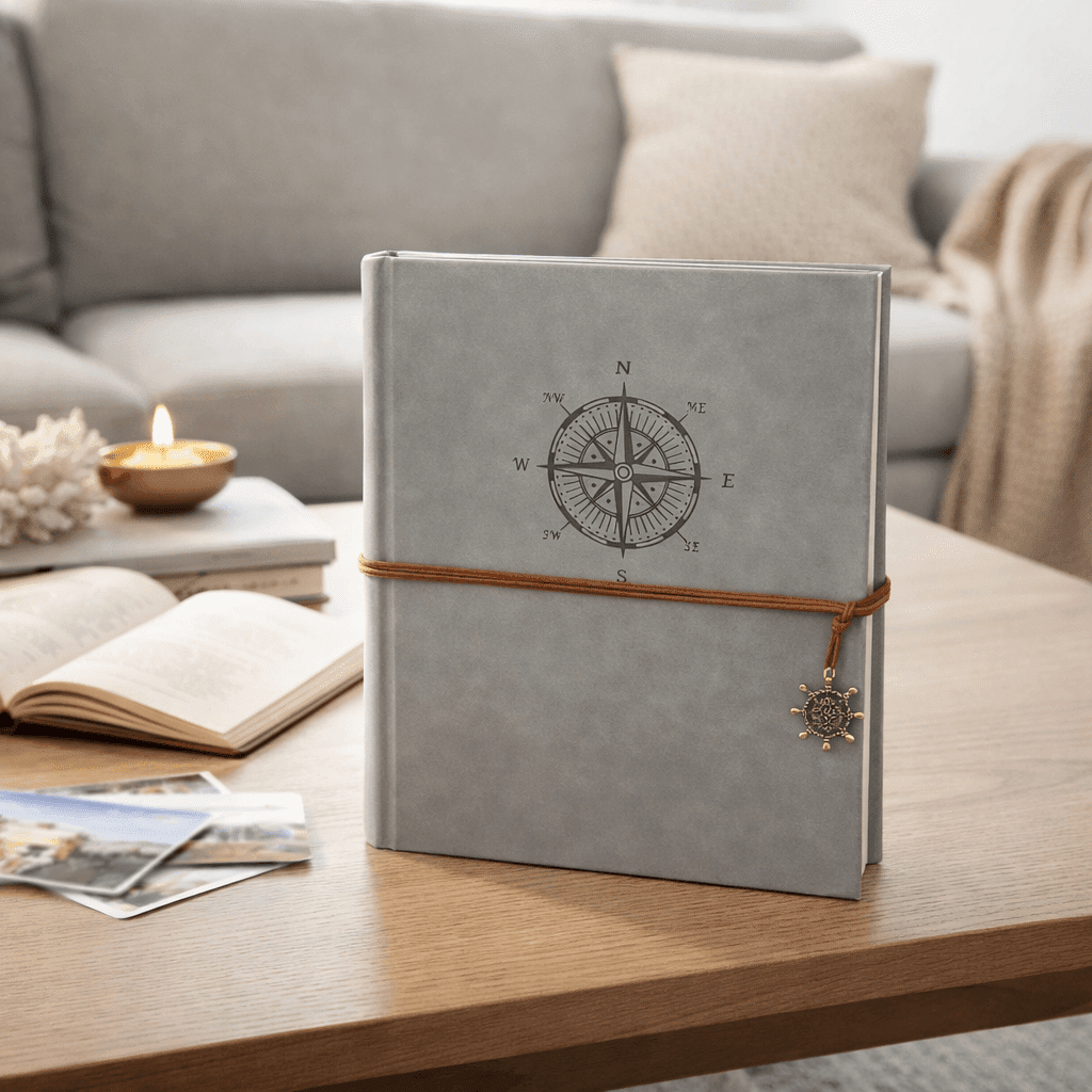 Fotoalbum ROPE COMPASS GREY - 10x15 300ks – Obrázok 3