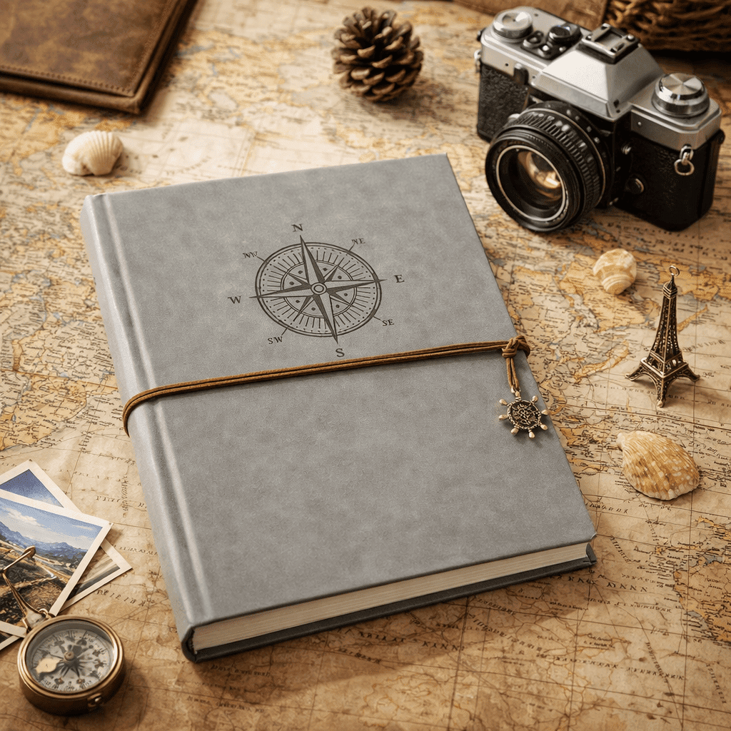 Fotoalbum ROPE COMPASS GREY - 10x15 300ks – Obrázok 2