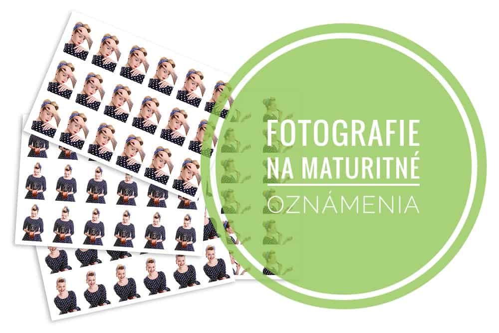 Foto na maturitné oznamká