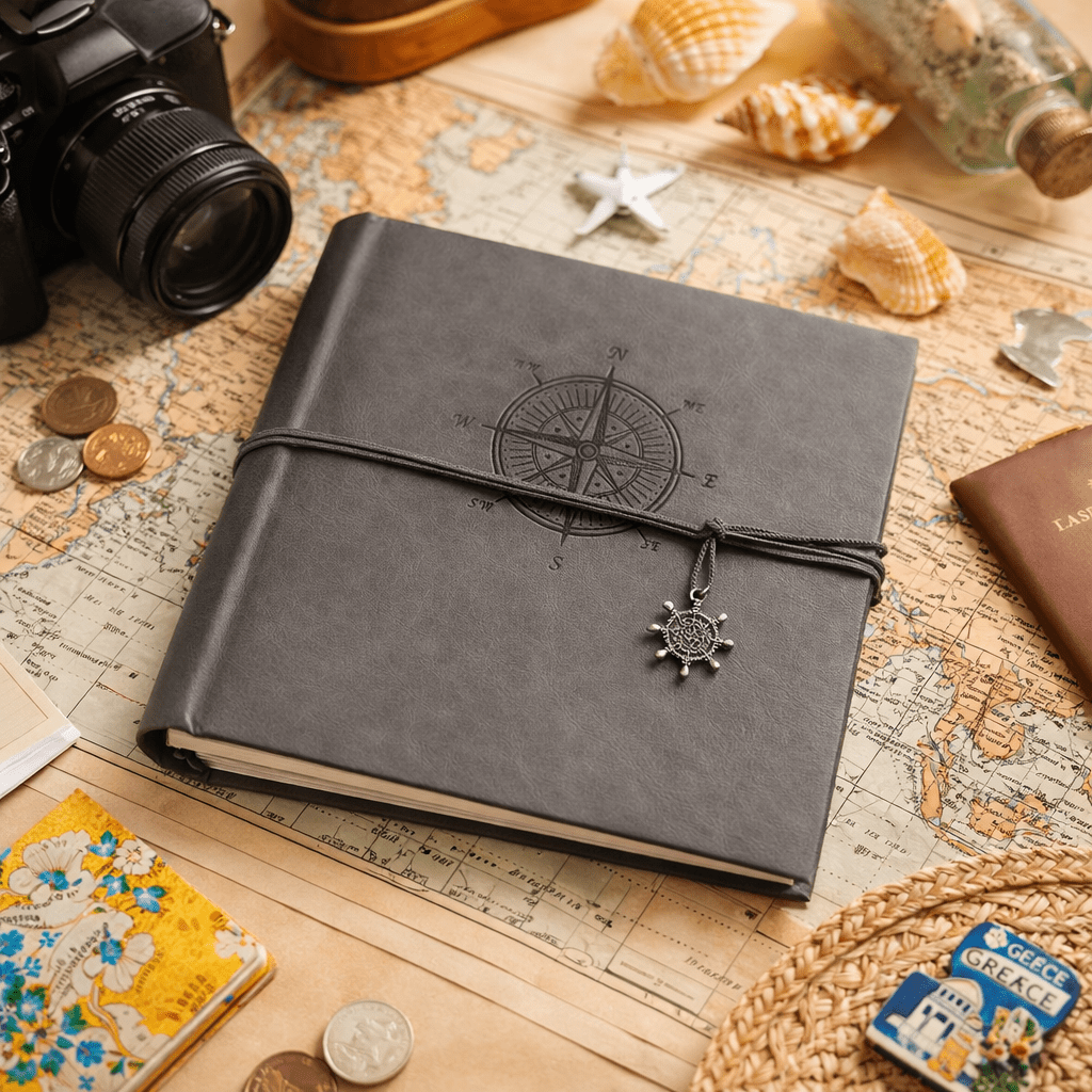 Fotoalbum ROPE COMPASS GREY - 10x15 200ks – Obrázok 4