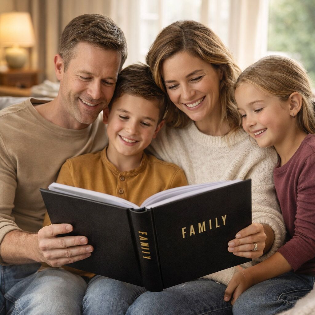 Rodinný fotoalbum FAMILY na 200ks fotografií 10×15 cm – Obrázok 4