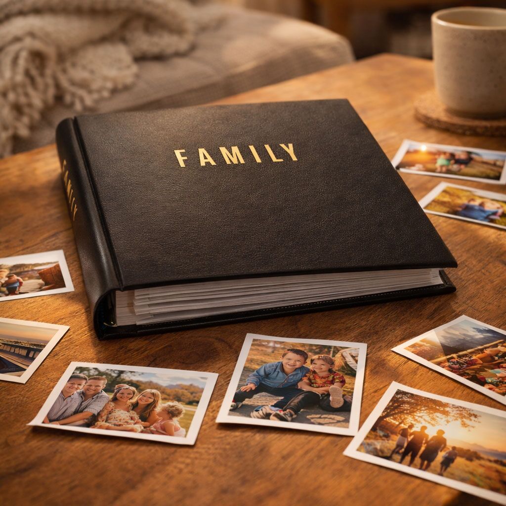 Rodinný fotoalbum FAMILY na 200ks fotografií 10×15 cm – Obrázok 5